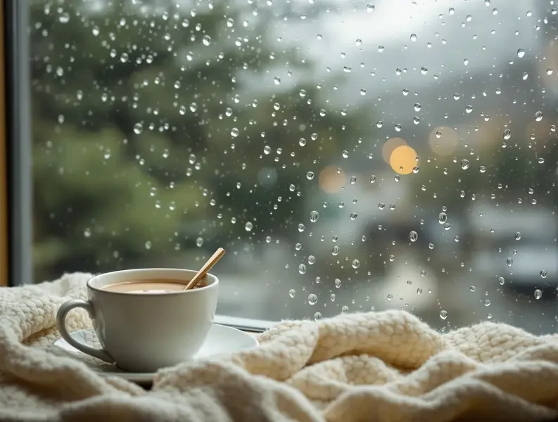 下雨天，窝在家里喝热可可 - 第七影院
